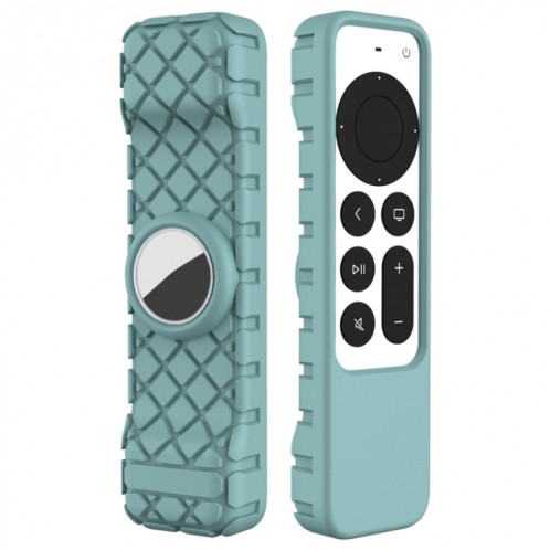 2 PCS Télécommande Couverture de protection tout compris, modèle applicable: pour Apple TV 4K (pin vert) SH001E1940-37