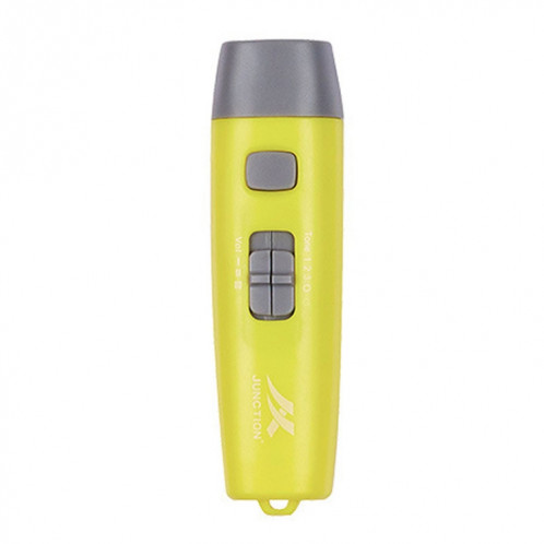 JUNCTION T9 sifflet électronique réglable pour arbitre de sport à haut décibel, sifflet d'entraînement pour animaux de compagnie de sauvetage (jaune) SJ301E1965-310