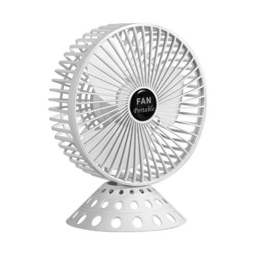 Ventilateur de bureau USB Mini dortoir à domicile ventilateur portable, couleur: 6 pouces (blanc) SH40011668-37