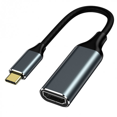 HW-TC01A USB 3.1 Type-C à HDMI Adaptateur Câble pour téléphone informatique projecteur (noir) SH001B1913-37