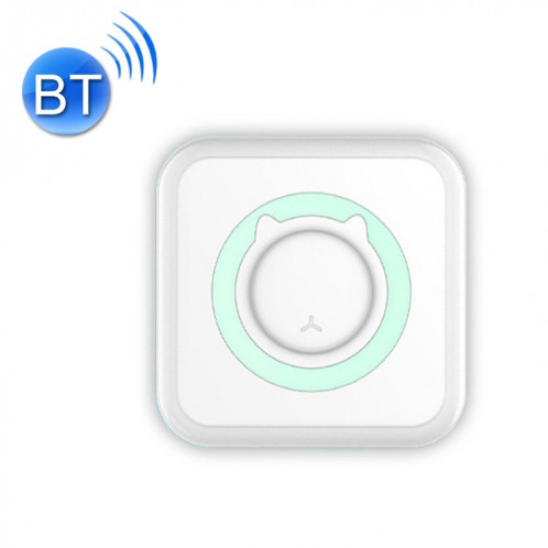 Pocket Mini pratique imprimante étudiant Question Mauvais Téléphone thermique Bluetooth Mobile Photo Printer données Remarque (Bleu) SH201A1722-37