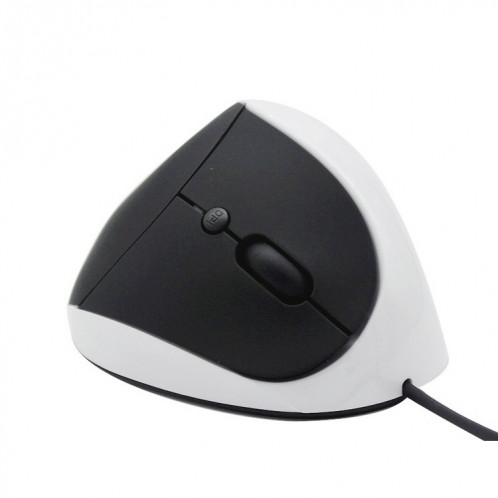 JSY-05 6 Touches Wired Vertical Souris Ergonomie Souris Optique Brace (Blanc) SH001A1214-37