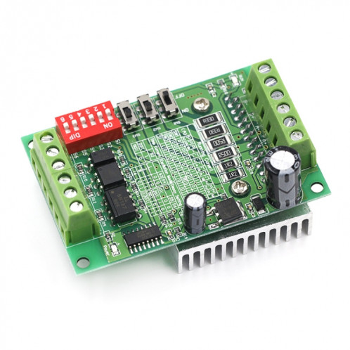 TB6560 Panneau de contrôleur de pilote de moteur à pas 10V-35V (vert) SH201A1831-34