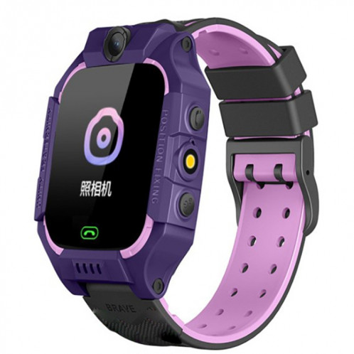 Z6 Watch Watch Smart Positionnement Smart Screen Screen Screen Student Watch (Violet) SH001B58-37