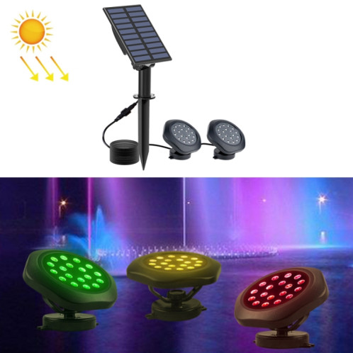 TS-S5403 Solar Disc Sous-marin RGB Piscine Spotlight, Spécifications: 3 en 1 SH2902640-37