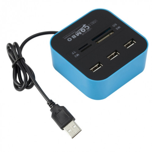 7 in 1 Combo USB 2.0 HUB Lecteur (7 ports) SH701A1047-37