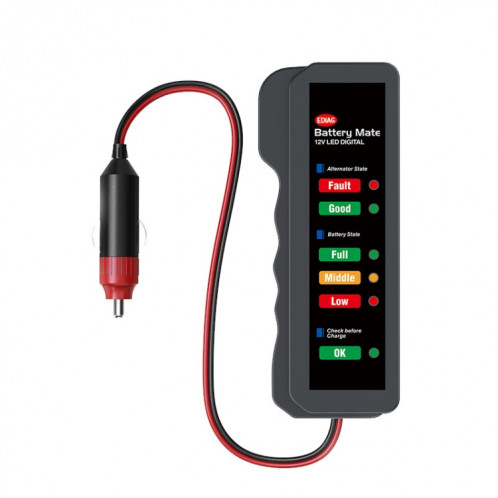 12V Automobile Testeur de batterie Instrument de diagnostic de défaut SH9837399-36