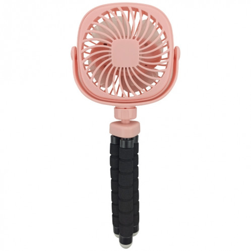 Poulpe de poussette déformation ventilateur de bureau portable portable usb petit ventilateur, couleur: 2200mah rose SH03051588-37