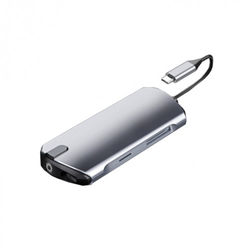 Docque d'extension de type-C 8 dans 1 convertisseur d'ordinateur portable HUB USB Hub SH31521119-37