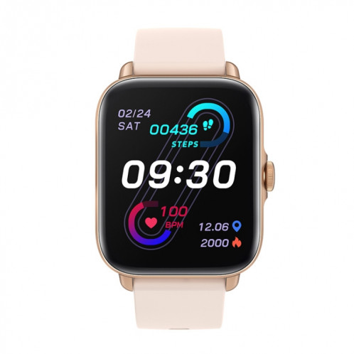 Prêter la surveillance de la fréquence cardiaque Y22 Smart Bluetooth Watch, couleur: or SL02031763-37
