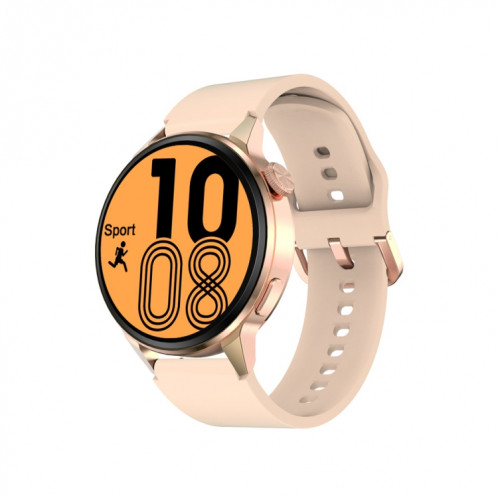 Wearkey DT4 + 1,36 pouce HD Écran Smart Call Watch avec fonction NFC, couleur: silicone en or SW0102585-37