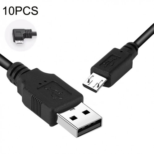 10pcs Driving Recorder Cord Cordon USB Chargeur de voiture Buck, style: 3,5 m + 1a (courbure gauche Android) SH802D518-37