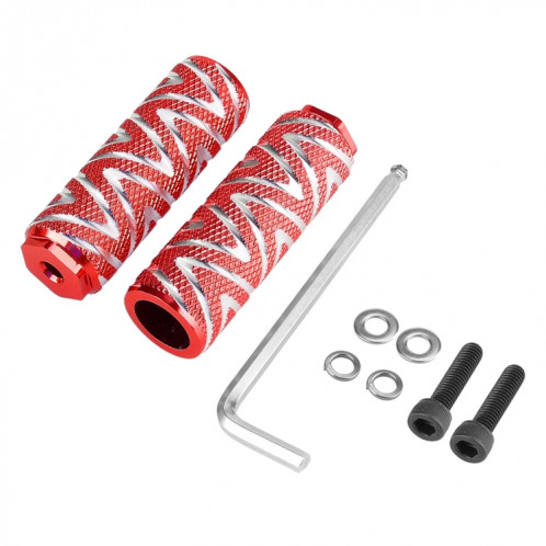 Pièches à pied arrière de pédale électrique pour Xiaomi Mijia M365 / Pro / Pro2 / 1s (rouge) SH301B1194-35