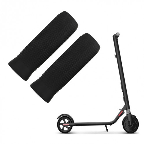 COUVERTURE DE CAR MAIN SILICONE 1 paire pour NineBOT ES1 / ES2 / ES3 / ES4 (noir) SH4102571-35