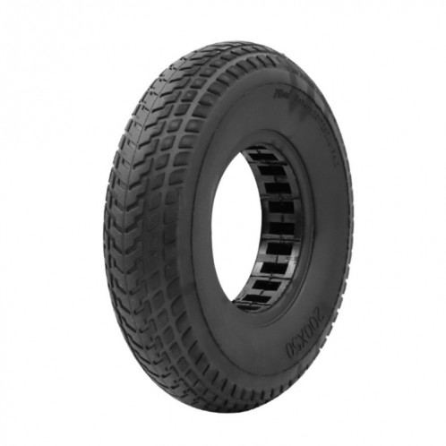 Pneu en caoutchouc massif de 8 pouces pour le scooter Xiaomi, couleur: noir SH4801665-35