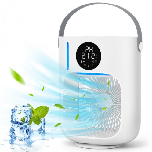 Refroidisseur d'humidification de pulvérisation de bureau ventilateur d'eau portable (blanc) SH701A1329-36