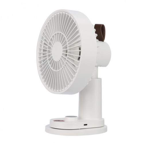 Télécommande intelligente Charge USB Secouant la tête Ventilateur de bureau Poussette Clip Ventilateur (Blanc) SH001A827-36