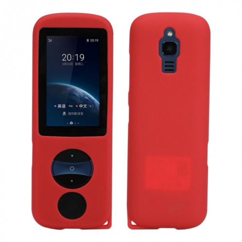 Étui de rangement en silicone pour iFLYTEK Translator 3.0 (rouge) SH201F1944-36