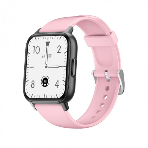 QS16Pro Montre intelligente étanche de surveillance de la santé de 1,69 pouces, prend en charge la détection de la température corporelle, couleur: rose SH28021720-37