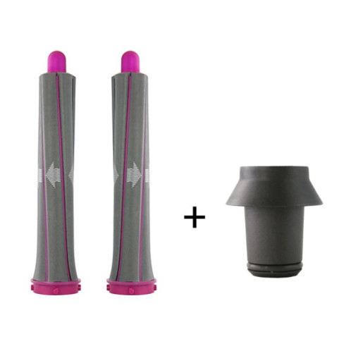 Une paire de barils longs + 1 adaptateur pour accessoires de fer à friser pour sèche-cheveux Dyson SH510487-36