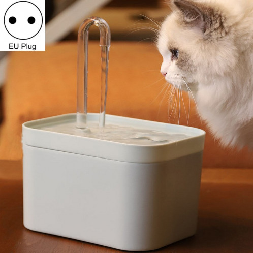 Fontaine à boire à flux de circulation automatique Cat Prise UE (230V) (Transparent) SH202C1329-35