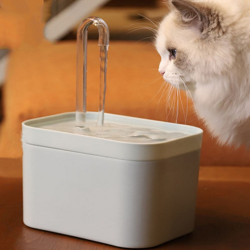 Fontaine à boire à flux de circulation automatique Cat USB anti-séchage (transparent) SH204C1314-35