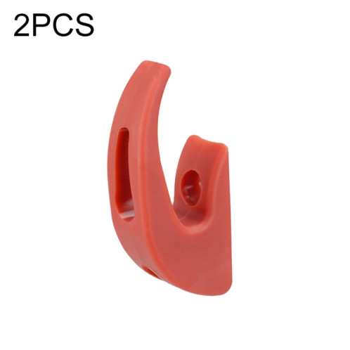 5 PCS pour Xiaomi M365 Series Crochet de rangement universel pour scooter électrique (rouge) SH801B1196-36