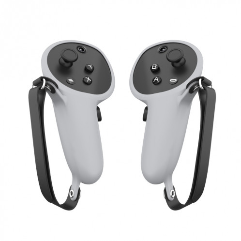 Pour Oculus Quest Pro 1 paire poignée housse en silicone accessoires VR (blanc) SH701B1165-36