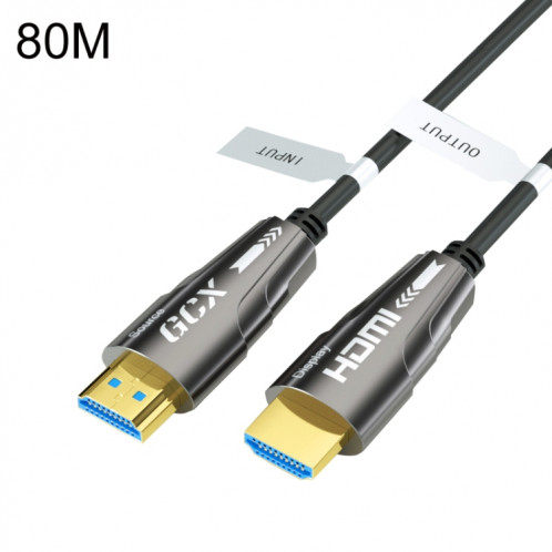 Câble optique actif HDMI 2.0 mâle vers HDMI 2.0 mâle 4K HD, longueur du câble : 80 m SH8816464-37