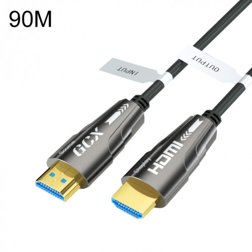 Câble optique actif HDMI 2.0 mâle vers HDMI 2.0 mâle 4K HD, longueur du câble : 90 m SH8817612-37