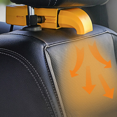 Dégivrage de voiture 12 V, dégivrage de neige, couleur : jaune à double usage. SH2404429-36