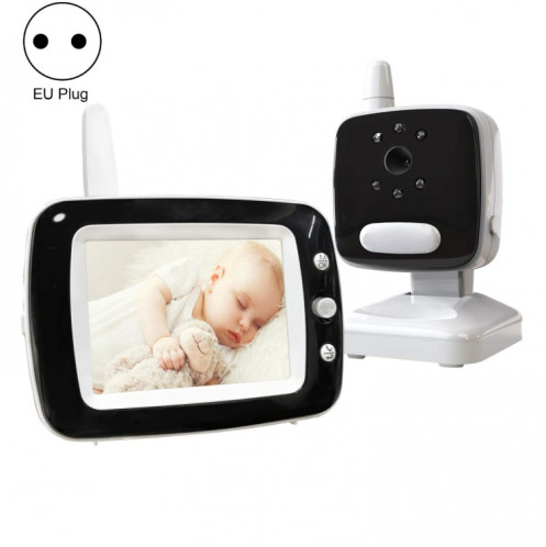 BM35Q 3,5 pouces sans fil bébé moniteur caméra température moniteur 2 voies Audio vision nocturne EU Plug SH30031716-35