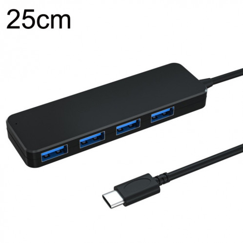 AC3-L43 Type-c/USB-c USB3.0 25cm 4 Ports Dock d'extension pour ordinateur portable HUB haute vitesse SH430124-36