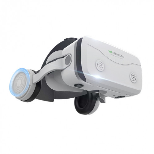 VR SHINECON G15E Casque spécial pour téléphone tout-en-un portant des lunettes 3D Console de jeu VR (Blanc) SV001A853-39