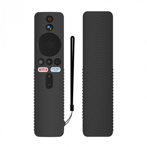 Pour Xiaomi 4K TV Stick Y48 Télécommande Housse de protection en silicone anti-chute (noir) SH401A1241-35
