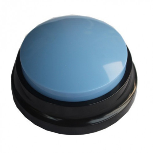 Pet Communication Button Dog Vocal Box Enregistrement Vocalizer, Style: Modèle d'enregistrement (Bleu clair) SH401B1725-37