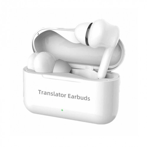 L'écouteur de traduction Bluetooth intelligent de traduction mutuelle multi-pays M6 prend en charge 127 langues (blanc) SH401A1525-38