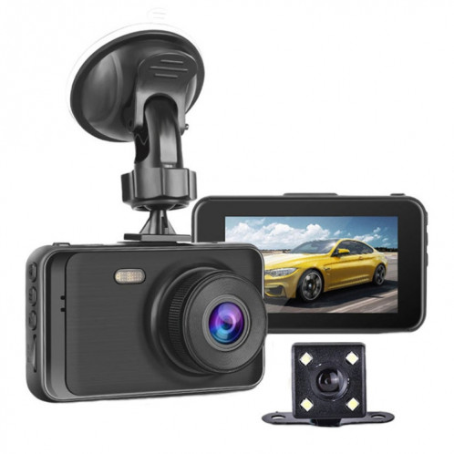 C900 3 pouces 1080P HD Enregistreur de conduite à détection de mouvement à double objectif SH3193976-37