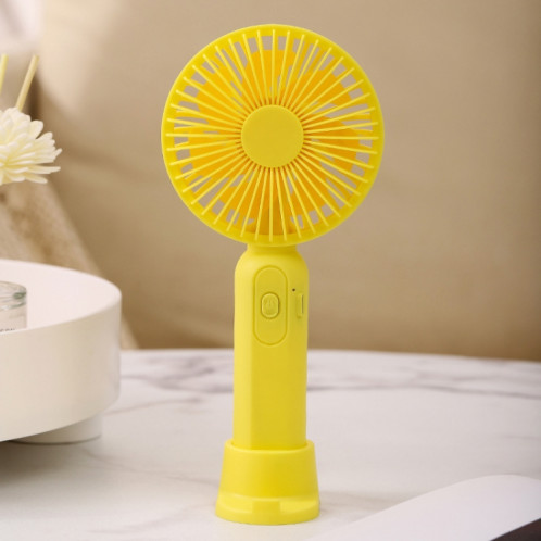 M9 Handheld Mini Fan Outdoor USB Charging Desktop Fan 800mAh (Jaune) SH501D1489-37