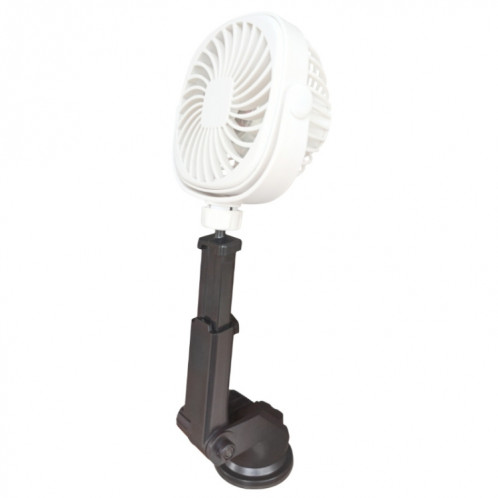 Ventilateur de voiture à ventouse pour bureau, dortoir, bureau, cuisine (blanc) SH901A1087-37