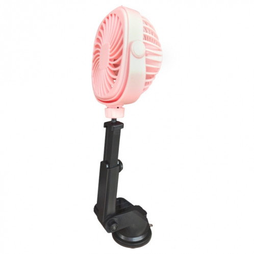 Ventilateur de voiture à ventouse pour bureau, dortoir, bureau, cuisine (rose) SH901B1546-37