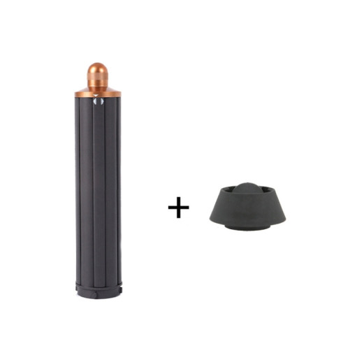 Pour sèche-cheveux Dyson Airwrap HS01 / HS05 / HD08 18,6 x 4 cm Buse de barils longs à friser améliorée avec adaptateur court doré SH87041567-37