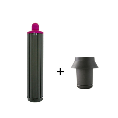 Pour sèche-cheveux Dyson Airwrap HS01 / HS05 / HD08 18,6 x 4 cm Buse de barils à friser longue améliorée avec adaptateur long Rose Rouge SH8705207-37
