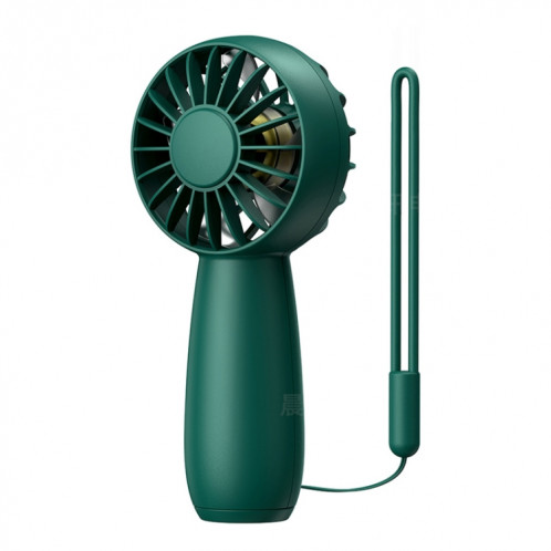 Mini ventilateur de moteur sans balais portatif USB extérieur, style : 1500 mAh (vert foncé) SH102C15-35