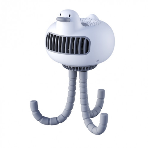WT-E20 Poussette Fan USB Mute Portable Octopus High Air Volume Mini Fan, Style: Type ordinaire (Blanc) SH760382-310