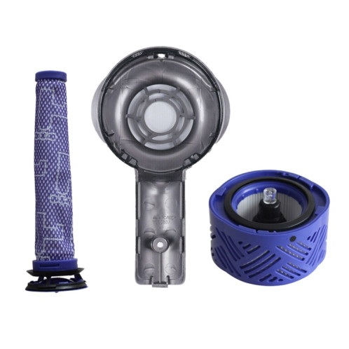 Pour Dyson V6 DC59/58/63/74 accessoires d'aspirateur moteur couvercle arrière + élément filtrant arrière + avant SH71011007-36