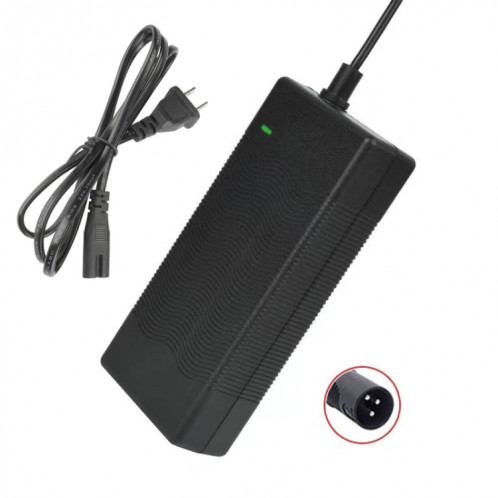 42V 2A XLR Head Scooter électrique Chargeur intelligent Chargeur de batterie au lithium 36V, Prise: US SH0701774-37