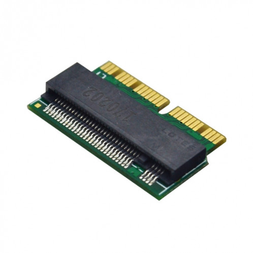 Adaptateur SSD M.2 PCIE NVME pour MacBook Air Pro Retina Mid 2013-2017 (Vert) SH501A1754-36