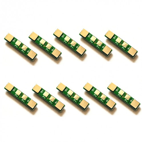 10 pièces 3.7 V carte de Protection de batterie au Lithium polymère carte de Protection contre les surcharges et les décharges excessives (comme le montre) SH901A1236-34