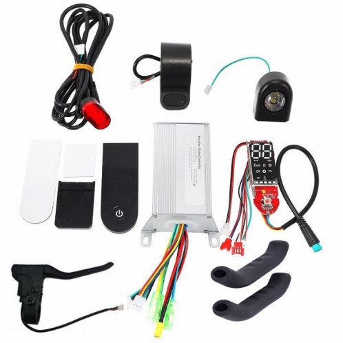 Pour l'ensemble de pièces de scooter Xiaomi M365 / Pro, Style: Standard + Housse + Frein à main + Housse en silicone pour frein à main SH34061661-35